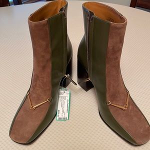 Tory Burch Brown leather & Suede Boots